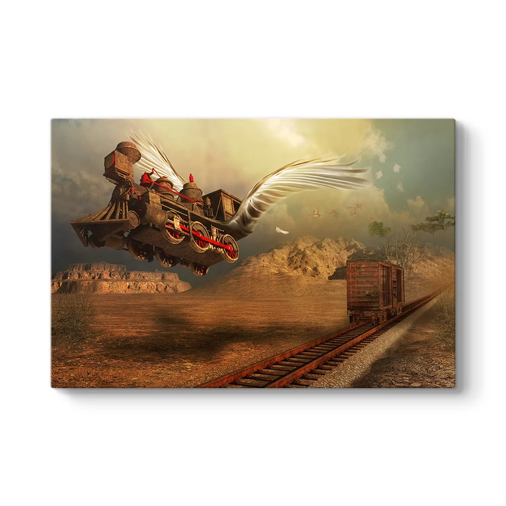 Kanatlı Tren Tablosu - Model 1